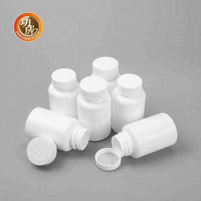 چاپ روی صفحه نمایش لوگوی سفارشی درجه غذا در بطری قرص پلاستیکی داروخانه