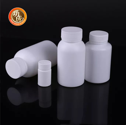 بطری های قرص پلی اتیلن با درپوش پیچی 120 میلی لیتری 150 میلی لیتری کپسول HDPE