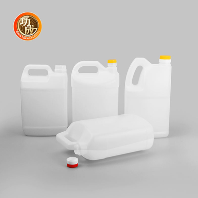 بطری روغن پلاستیکی Hdpe مستطیلی بطری روغن بادام زمینی درجه غذا
