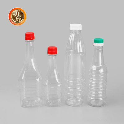 بطری پلاستیکی روغن پخت و پز PET شفاف سفارشی 500 میلی لیتر