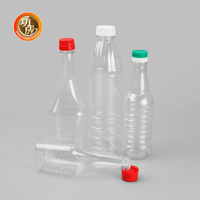 بطری های چاشنی پلاستیکی شفاف 500 میلی لیتری 900 میلی لیتری 1800 میلی لیتری بطری پلاستیکی روغن زیتون 5000 میلی لیتری