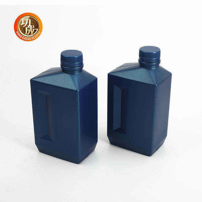 کوزه های روغن موتور خالی HDPE 1L بطری های پلاستیکی بنزین ضد نشتی