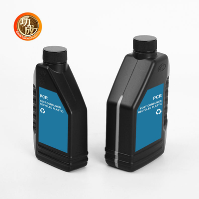 برچسب سفارشی PCR بطری روغن موتور پلاستیکی 1500 میلی لیتر دهان صاف