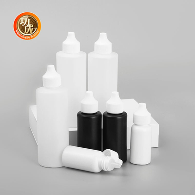 بطری قطره چشم 120 میلی لیتر Ldpe بطری های قطره ای پلاستیکی