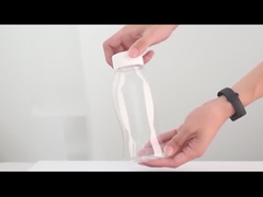 بطری های سس فشرده پلاستیکی PET با درب درجه بالای غذا