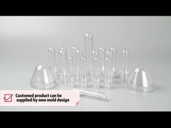 پریفرم PET شفاف سفارشی برای بطری های آب 1 لیتری