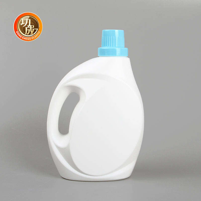 بطری خالی ماده شوینده HDPE 1000 میلی لیتری 1500 میلی لیتری 3000 میلی لیتری مایع شوینده سفید