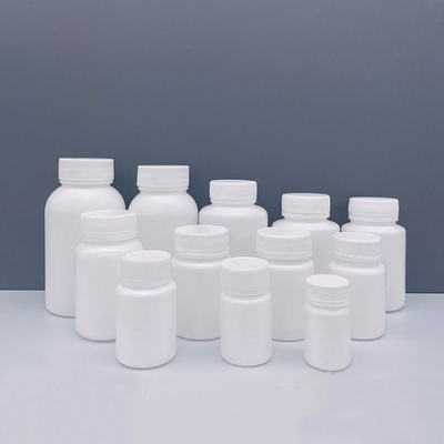 بطری داروی 80 میلی لیتری 100 میلی لیتری 150 میلی لیتری Hdpe با درپوش پیچی ظرف کپسول پلاستیکی خالی