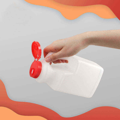 بطری سس سویا پلاستیکی غذای Hdpe سفارشی با دسته