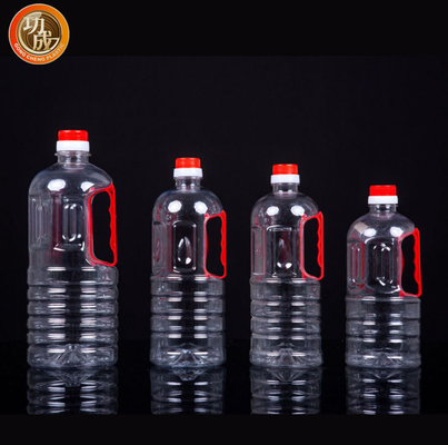 بطری های پلاستیکی سفارشی 800 میلی لیتری 900 میلی لیتری بطری سس سویا PET شفاف