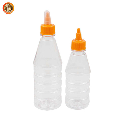 بطری سس پلاستیکی قابل استفاده مجدد بطری فشرده بدون چاشنی BPA