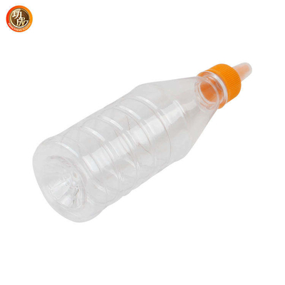 بطری سس پلاستیکی قابل استفاده مجدد بطری فشرده بدون چاشنی BPA