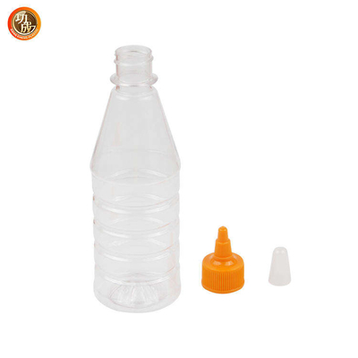 بطری سس پلاستیکی قابل استفاده مجدد بطری فشرده بدون چاشنی BPA