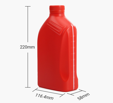 ظرف روغن خودرو HDPE بطری روغن موتور 1 لیتری خالی
