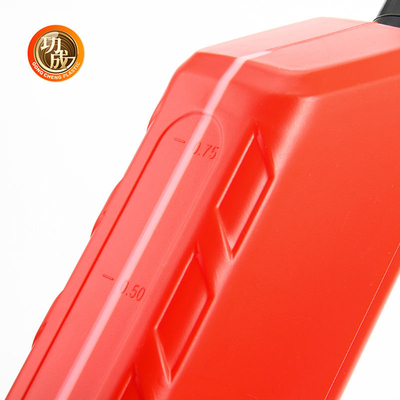 بطری خالی روغن موتور HDPE بطری بنزین قرمز آبی