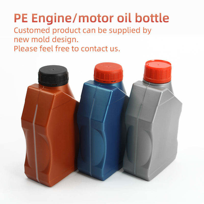 ظرف روغن موتور پلاستیکی 1 لیتری بسته بندی روغن موتور HDPE خالی