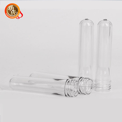 پریفرم بطری پلاستیکی 30 میلی متری 38 میلی متری درجه مواد غذایی PET
