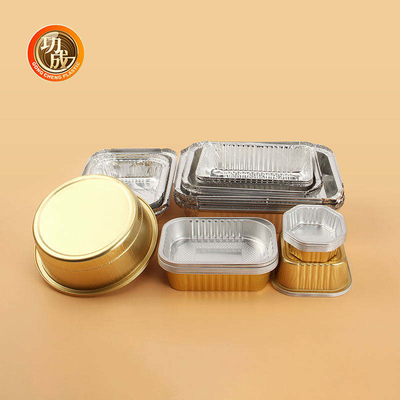 سینی فویل آلومینیومی یکبار مصرف با درب پلاستیکی ظروف بسته بندی نگهداری مواد غذایی