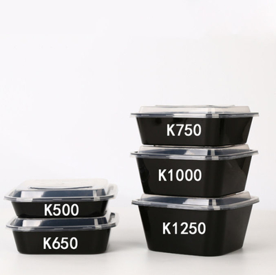 سینی های پلاستیکی با درب ظروف یکبار مصرف OEM