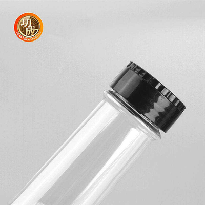 بطری های خالی ادویه پلاستیکی شفاف 100 میلی لیتری 250 میلی لیتری نمکدان پت کوزه های چاشنی فله
