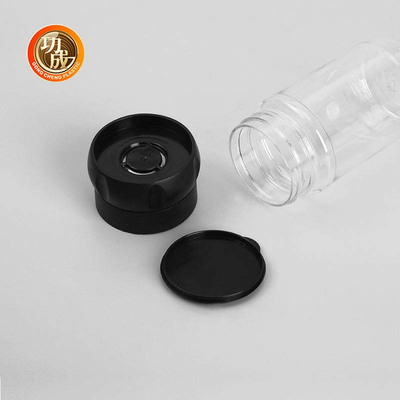 بطری های ادویه پلاستیکی درجه مواد غذایی بطری آسیاب ادویه فلفل PET