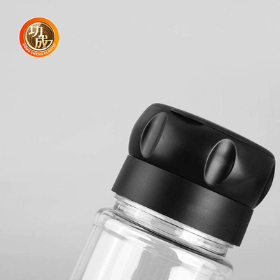 بطری پلاستیکی شفاف PET در آشپزخانه از شیشه های ادویه 100 میلی لیتری استفاده کنید