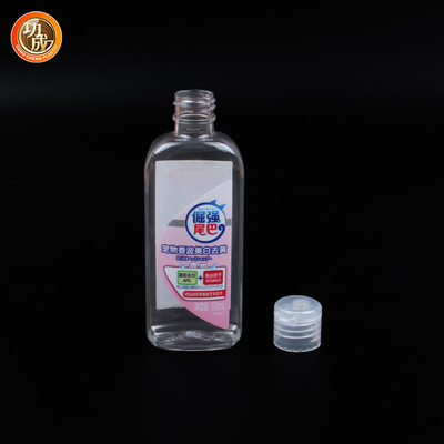 بطری ضدعفونی کننده پلاستیکی صابون مایع بطری های پاک کننده دست خالی شفاف