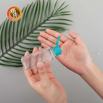 جاکلیدی بطری ضدعفونی کننده دستی بطری پلاستیکی جیبی سفارشی 30ML