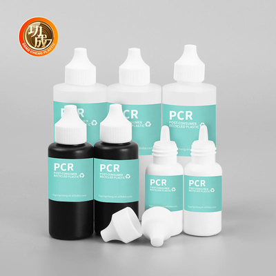 بطری تخلیه 30 میلی لیتر 50 میلی لیتر 120 میلی لیتر بطری تخلیه خالی بطری پلاستیکی PCR فشار بطری مایع