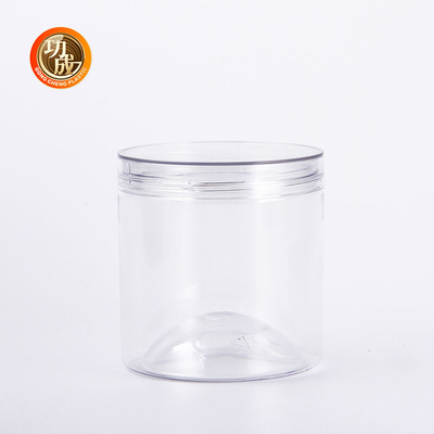 CQM بطری های پلاستیکی شیرینی کوکی خالی شفاف دهان گسترده ذخیره سازی مواد غذایی بطری های پلاستیکی حیوانات خانگی