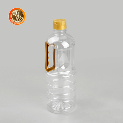 پیچ بر روی پوشش پلاستیکی بطری روغن آشپزی مواد غذایی بسته بندی سفارشی 1000ml-1800ml