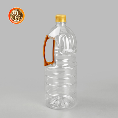 پیچ بر روی پوشش پلاستیکی بطری روغن آشپزی مواد غذایی بسته بندی سفارشی 1000ml-1800ml